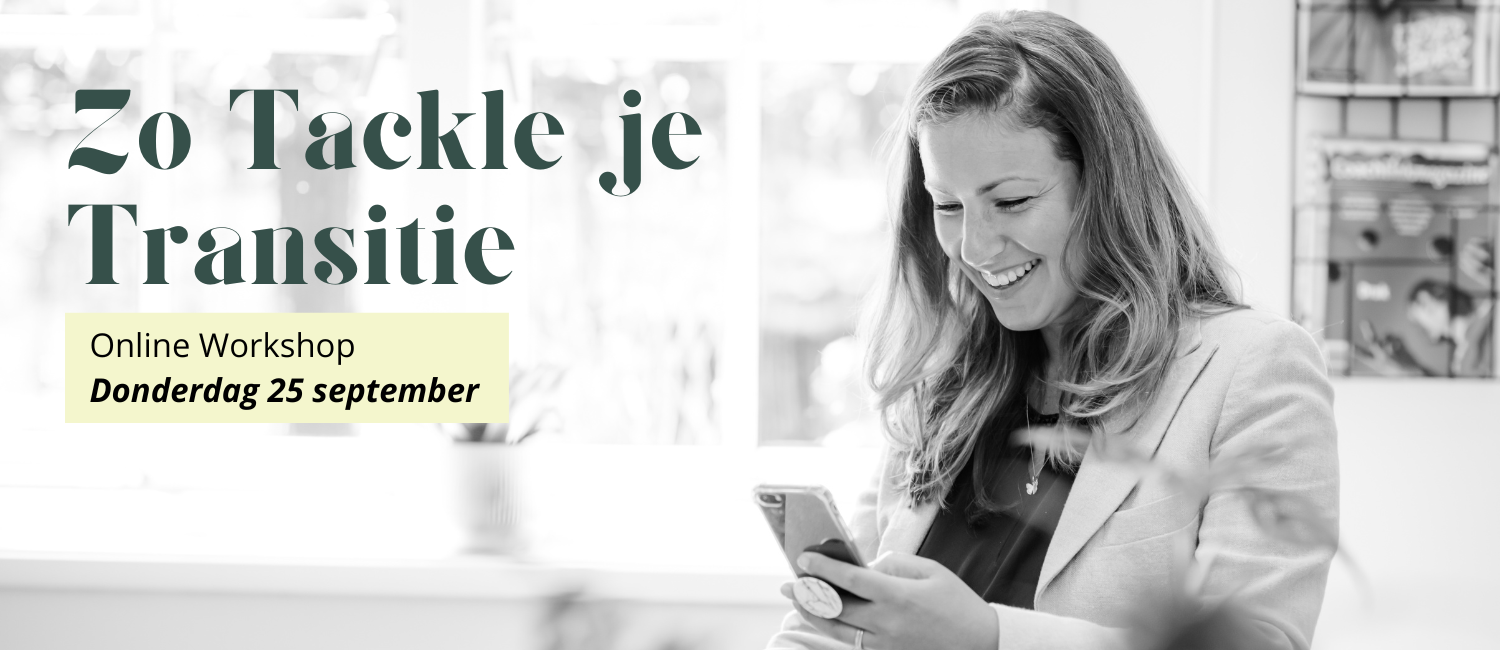 workshop Zo tackle je transitie